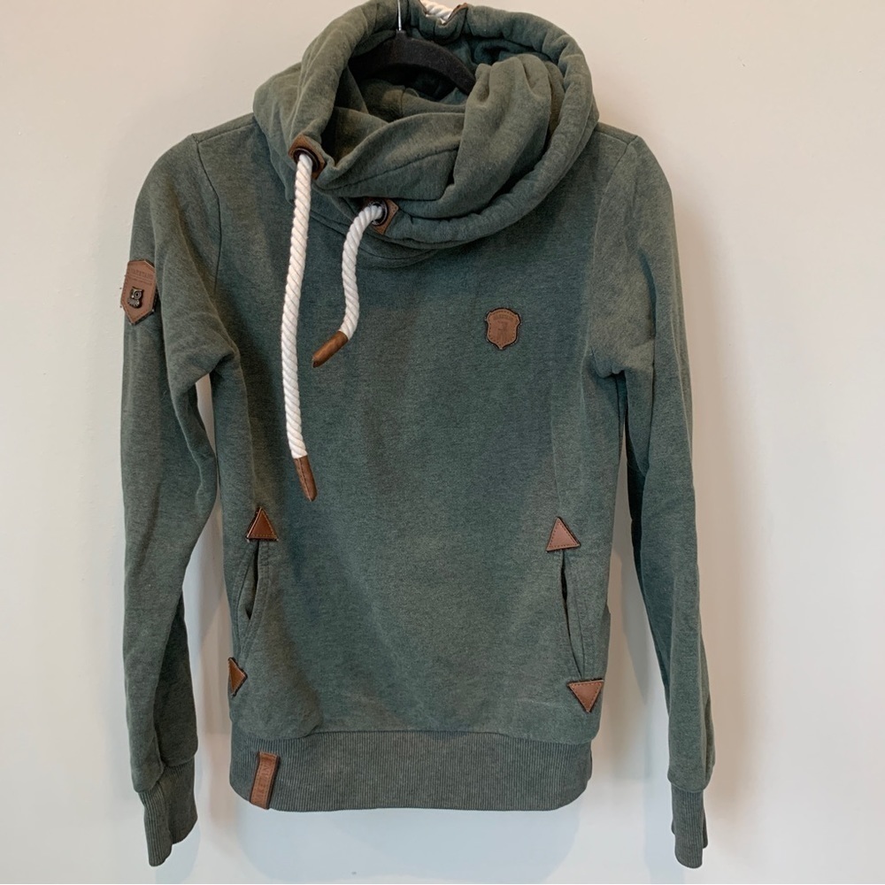 Naketano Green Hoodie Size S‎